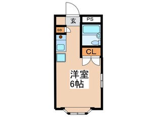 エスト高円寺の物件間取画像